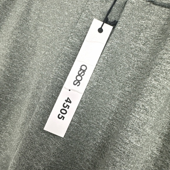 ASOS 4505 icon training sweatpants with tapered fit in Green Marl Sz XL - Picture 3 of 5